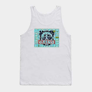 Grind SnS Worldwide Panda Face Tank Top